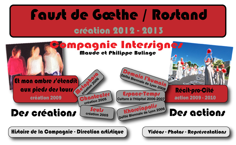 menu de navigation