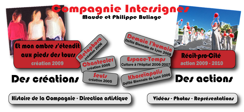 menu de navigation